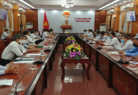Ảnh: Lễ khai trương trực tuyến toàn quốc Hệ thống thông tin báo cáo quốc gia, và công bố dịch vụ công thứ 1000 trên Cổng Dịch vụ công quốc gia (điểm cầu Bình Định)
