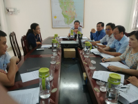 Ảnh: Họp bàn lập phương án đấu giá quyền sử dụng đất