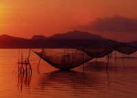 Ảnh – Bình minh trên Đầm Thị Nại – P/H