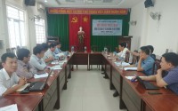 Ảnh: Họp giải quyết vướng mắc trong công tác bồi thường, giải phóng mặt bằng