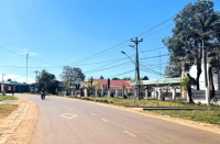 Diện mạo xã biên giới Ia Pnôn ngày càng khang trang. Ảnh: P.D