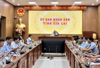 Quang cảnh phiên họp tại điểm cầu tỉnh Gia Lai