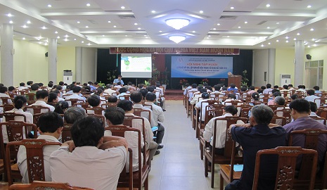 Hội nghị tập huấn kiểm kê đất đai và lập bản đồ hiện trạng sử dụng đất năm 2019. Ảnh: Đ.K