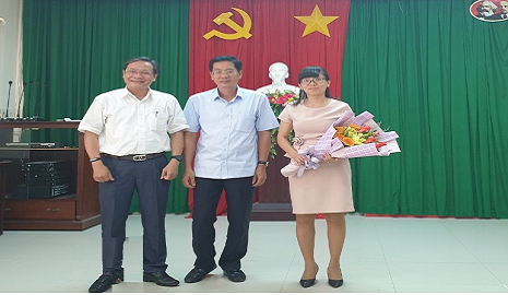 Công bố quyết định bổ nhiệm Phó Giám đốc Sở Tài nguyên và Môi trường