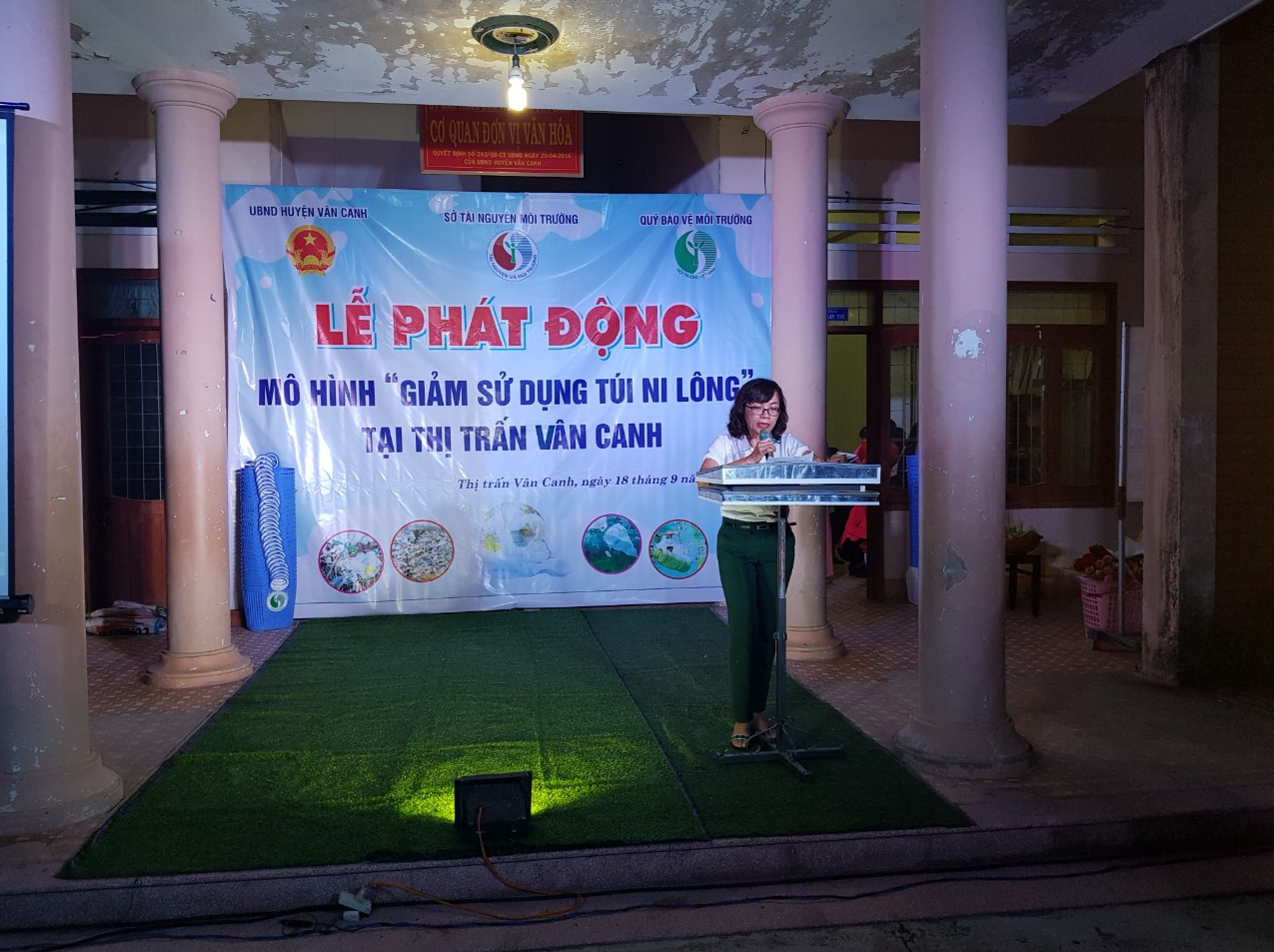 Bà Hà Thị Thanh Hương – Phó Giám đốc Sở Tài nguyên và Môi trường
