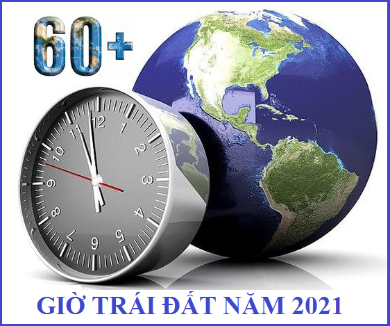 Hình - Minh họa Giờ Trái đất năm 2021-P/H