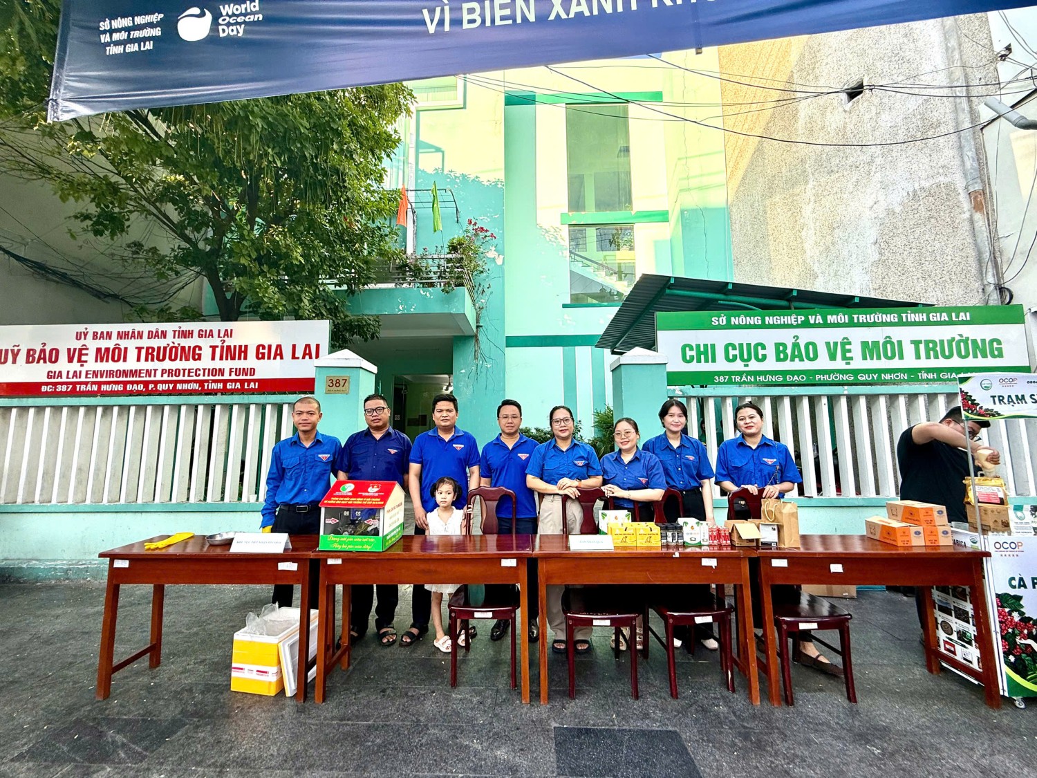 Chương trình Thu gom pin thải nhận quà tặng tại điểm thu gom 387 Trần Hưng Đạo, phường Quy Nhơn