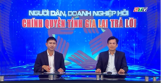 Giám đốc Sở Nông nghiệp và Môi trường tham gia số đầu tiên của Chuyên mục “Người dân, doanh nghiệp hỏi - Chính quyền tỉnh Gia Lai trả lời”